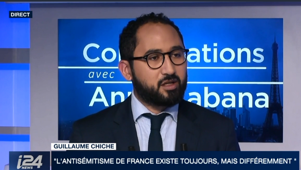 Info I24news Israel En Francais Direct Aujourd Hui "La Lutte Contre L'antisémitisme Est Le Combat De La Nation" (Guillaume