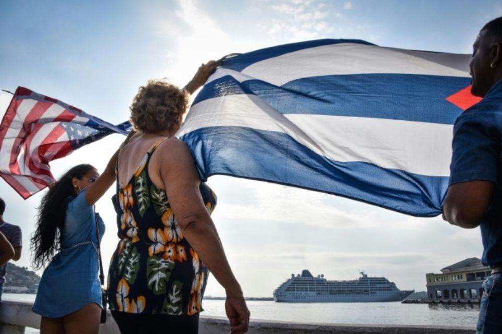 Arriv e Cuba Du Premier Navire De Croisi re Am ricain En Un Demi 