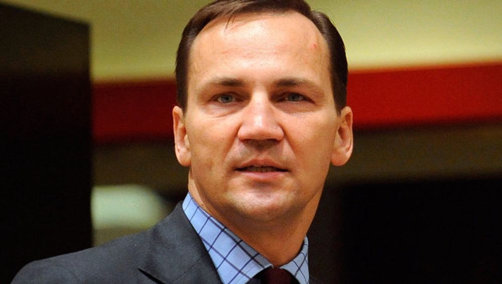 Le ministre polonais des Affaires étrangères, Radoslaw Sikorski