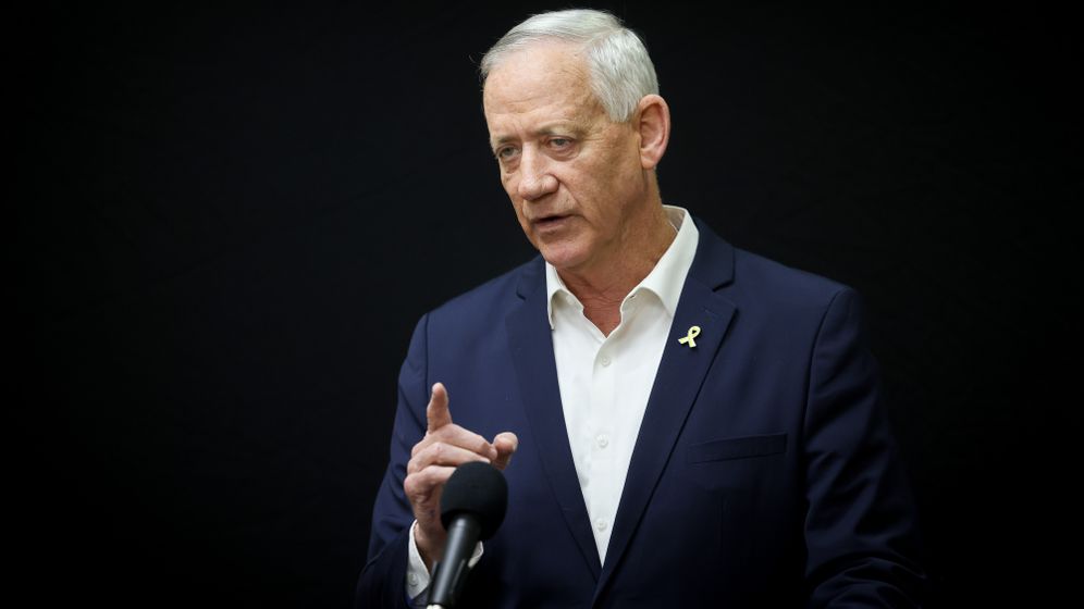 Haim Goldberg / Flash90 Benny Gantz