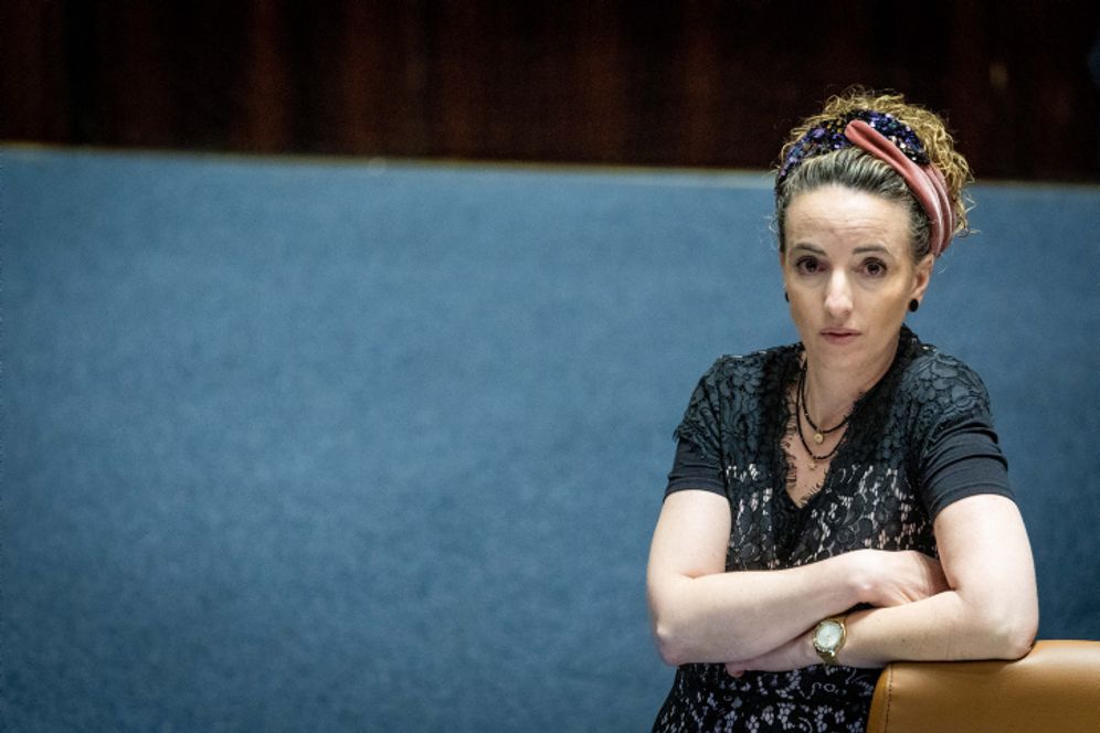 Yonatan Sindel/Flash90 Idit Silman attends a discussion and a vote at the Knesset, the Israeli parliament in Jerusalem on June 8, 2022.