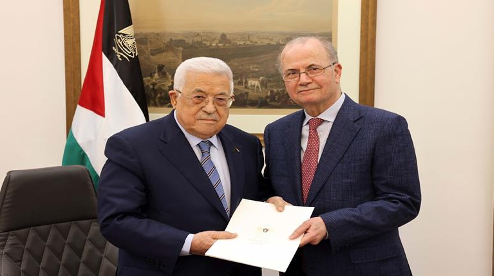 Mahmoud Abbas et Mohammad Mustafa