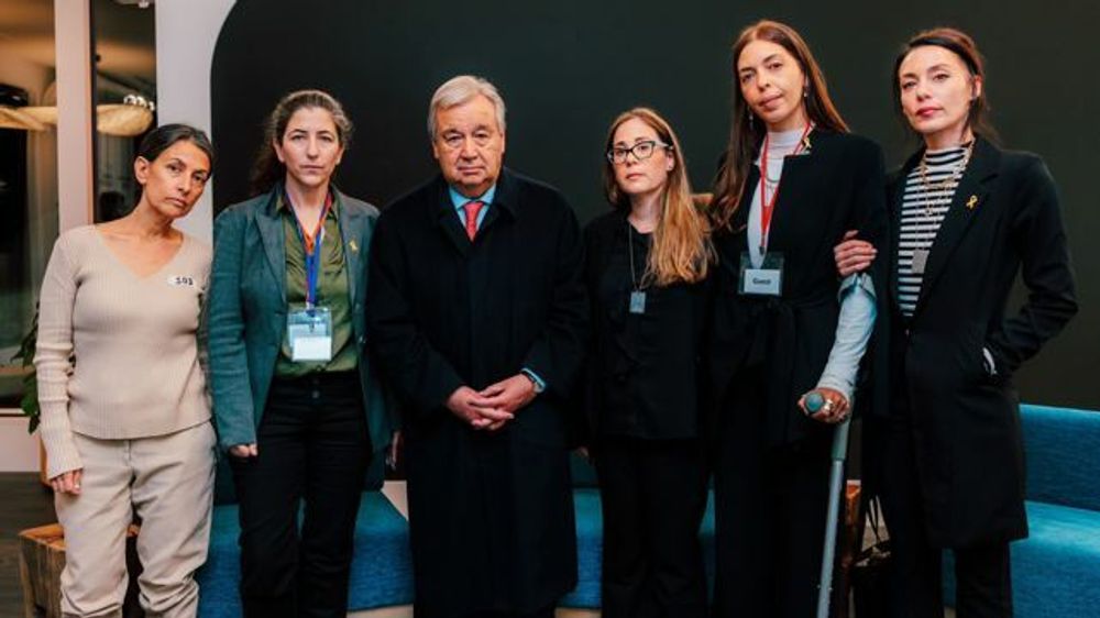 UN Secretary-General Antonio Guterres Meets With Released Hostages - I24NEWS