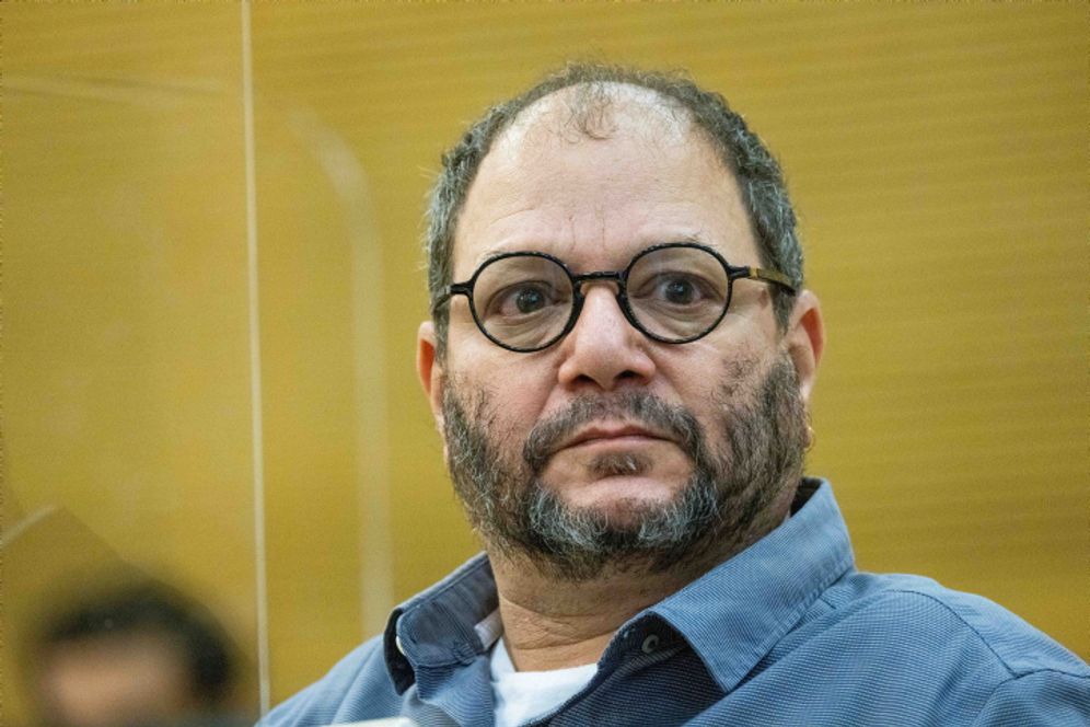 Ofer Cassif attends Internal security committee meeting at the Knesset, the Israeli Parliament in Jerusalem on November 8, 2021.