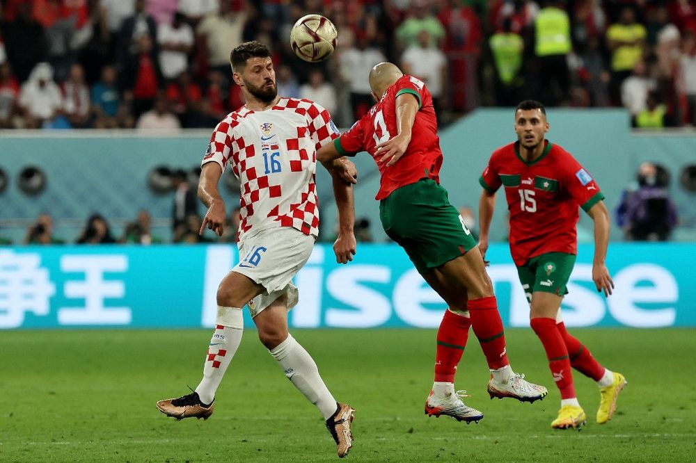 The Qatar 2022 World Cup third place play-off soccer match between Croatia and Morocco at Khalifa International Stadium in Doha on December 17, 2022.
