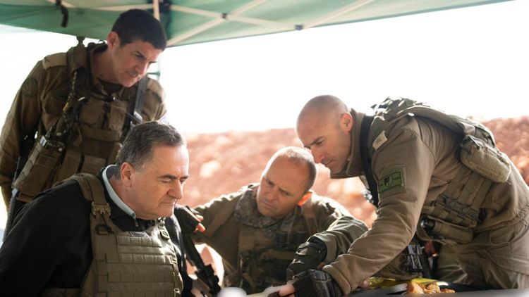 Defense Minister Israel Katz in Lebanon
