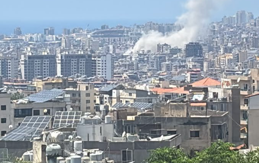 Screenshot/ X Tsahal frappe la Dahiyeh de Beyrouth