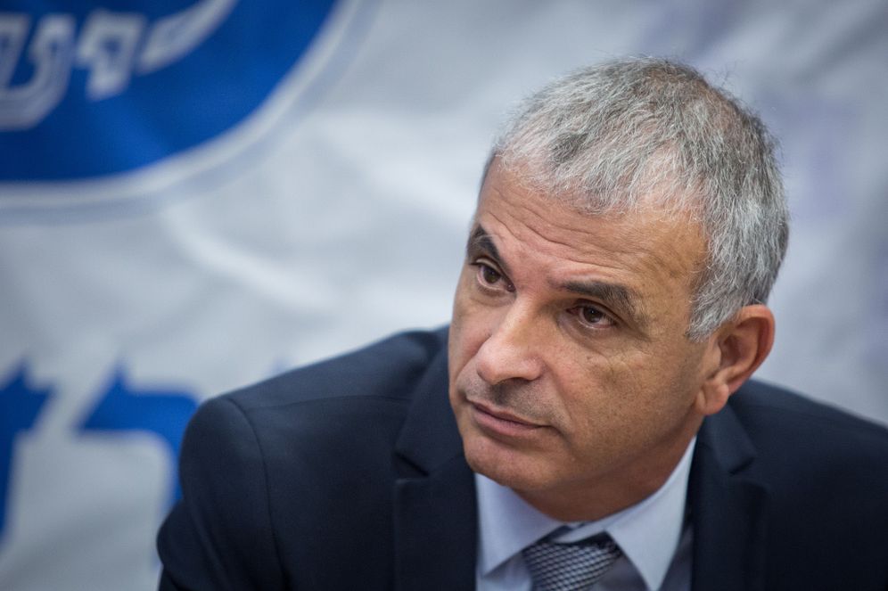Hadas Parush/Flash90 Le ministre des Finances, Moshe Kahlon, lors d'une conférence de presse au ministère des Finances à Jérusalem, le 8 janvier 2018.