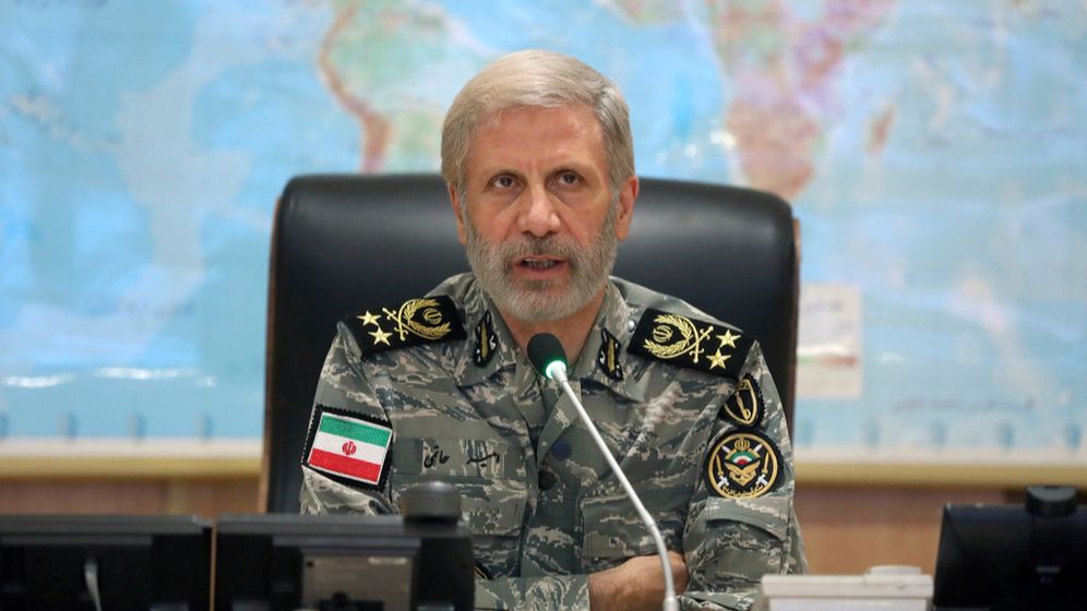 The head of the Iranian army, Amir Hatami