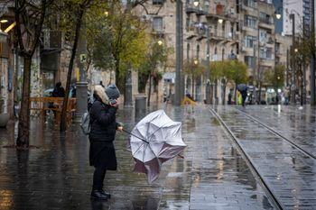 גשם בירושלים