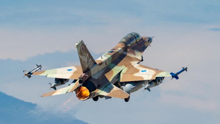 Un avion de l'armée de l'air israélienne décolle pour une attaque en Iran, mars 2026