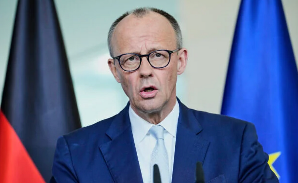 AP/Ebrahim Noroozi Le chancelier allemand Friedrich Merz