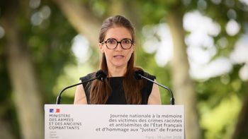 La ministre française déléguée chargée de l'Égalité entre les femmes et les hommes et de la Lutte contre les discriminations, Aurore Bergé