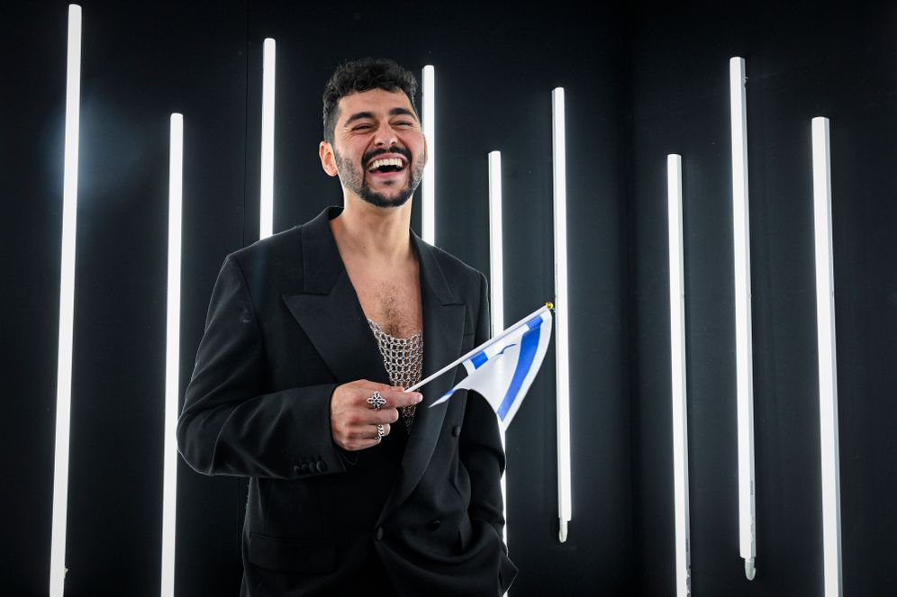 נועם בתן חוגג לאחר הזכייה, אתמול 20.1.2026