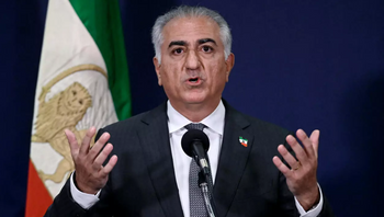 Le prince héritier iranien Reza Pahlavi 