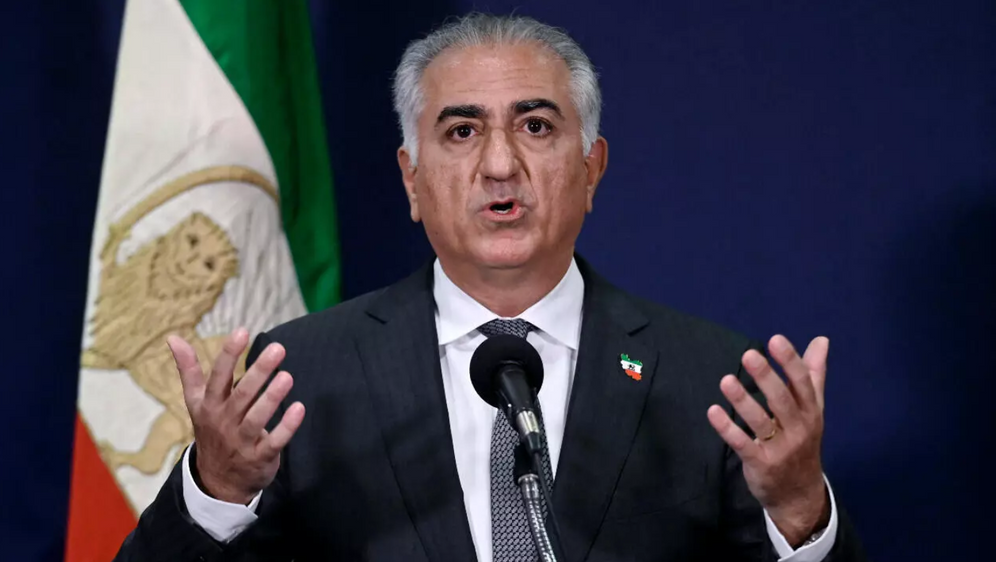 Le prince héritier iranien Reza Pahlavi 