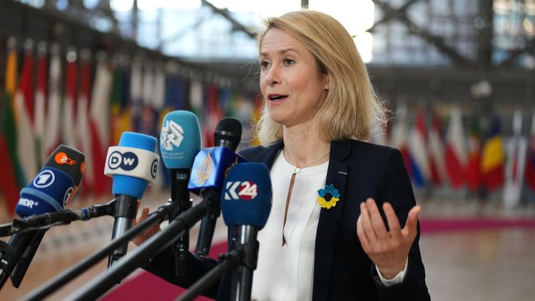 La cheffe de la diplomatie européenne, Kaja Kallas