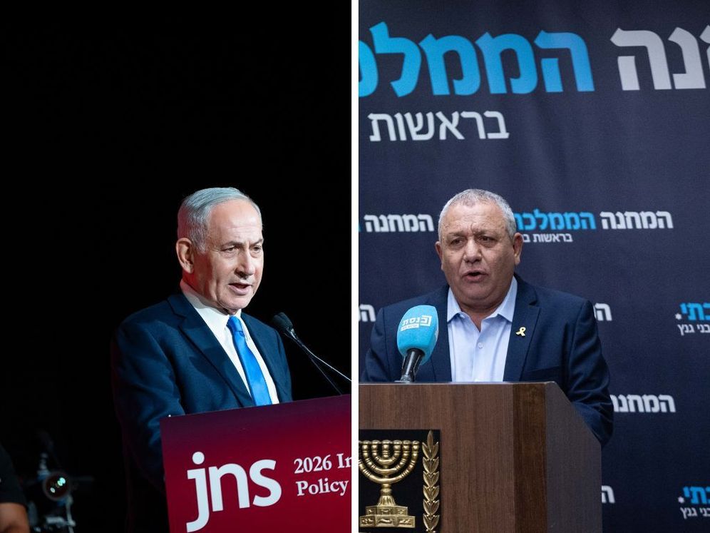 ראש הממשלה נתניהו ויו"ר ישר איזנקוט