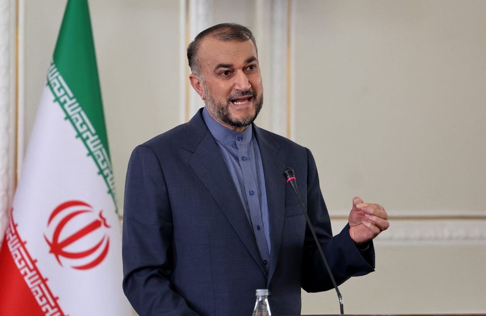 Le ministre iranien des Affaires étrangères Hussein Amir-Abdollahian à Téhéran en Iran, le 6 décembre 2021