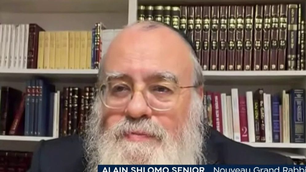 Screenshot/ i24NEWS Alain Shlomo Senior, nouveau grand rabbin de Paris