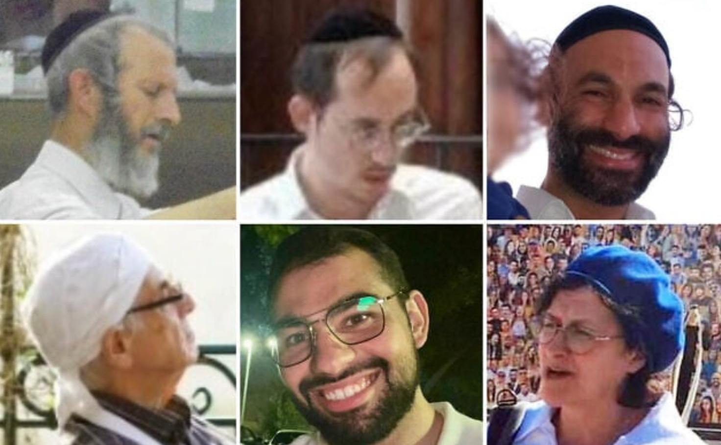 Les noms des six victimes de l'attentat de Jérusalem révélés