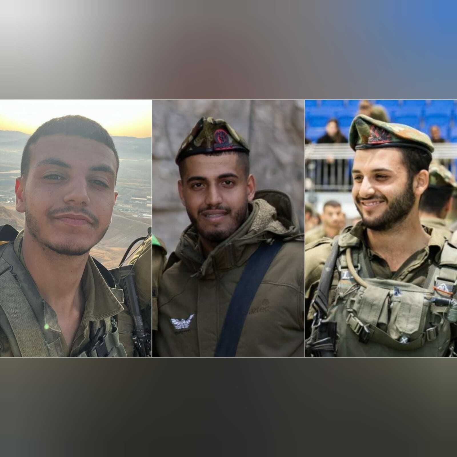 IDF Announces Deaths Of 3 Soldiers, Raising Toll Of Gaza Ground ...