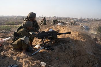 IDF troops operating in the Gaza Strip