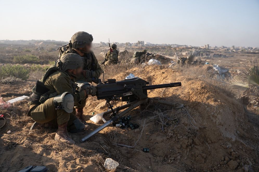 IDF troops operating in the Gaza Strip