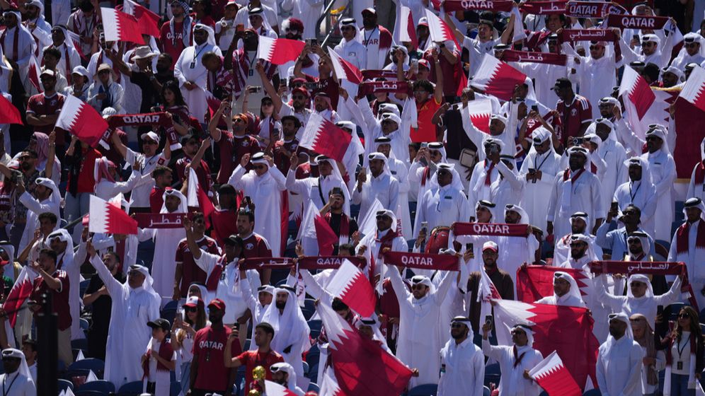 Supporters qataris à la coupe du monde 2026