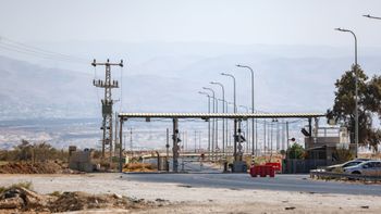 Le poste-frontière Allenby entre Israël et la Jordanie