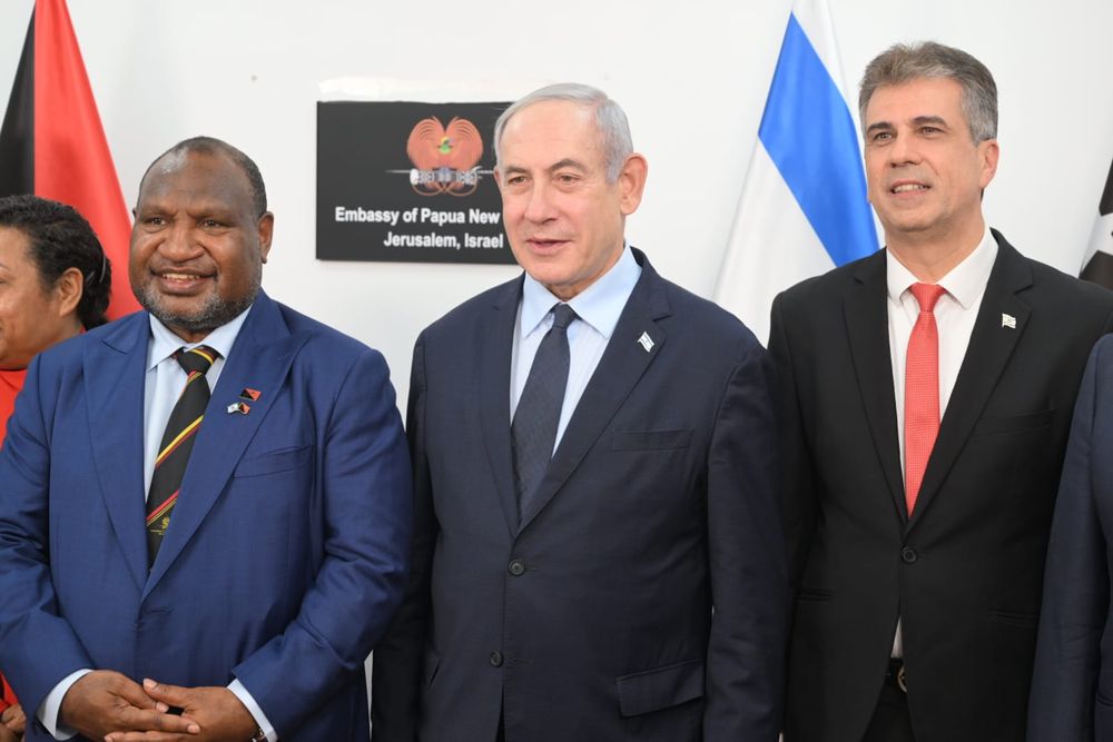 Papua New Guinea Inaugurates The Fifth Foreign Embassy In Jerusalem