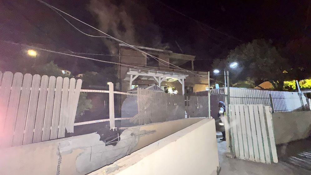 נפילה בקריית שמונה, הערב