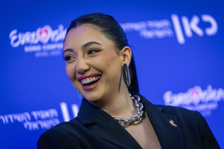 La représentante israélienne à l'Eurovision 2025, Yuval Raphael