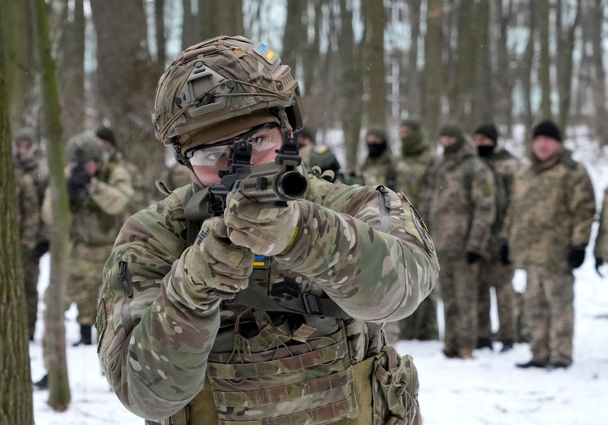 Michigan garde nationale siège Army Combat Uniform Patch avec attache PV-NG-Michigan 