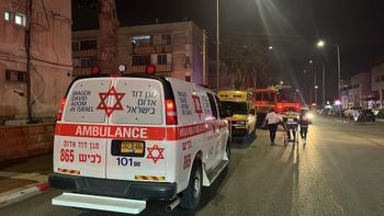 זירת השריפה שפרצה בקריית מלאכי, 14.12.25