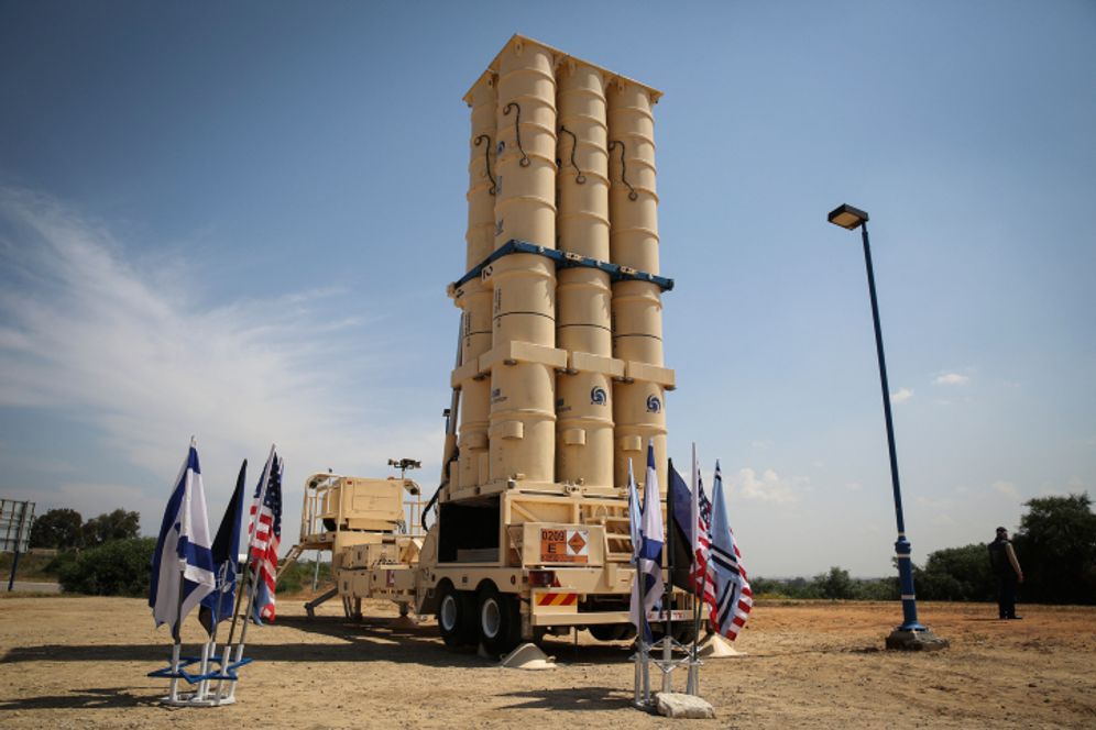 Hadas Parush/Flash 90 rrow missile interceptors