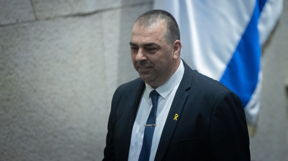 חיים גולדברג, פלאש 90 חבר הכנסת עפיף עבד במליאת הכנסת, ארכיון