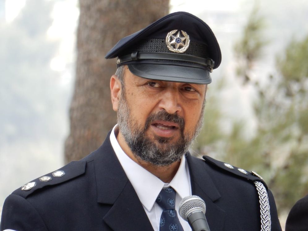 Israel police spokeperson Chief Rabbi of the Israel Police Rami Berachyahu