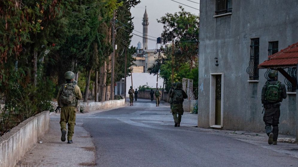 IDF spokeman الجيش الإسرائيلي في الضفة الغربية