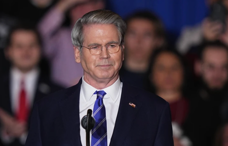 Le secrétaire américain au Trésor, Scott Bessent