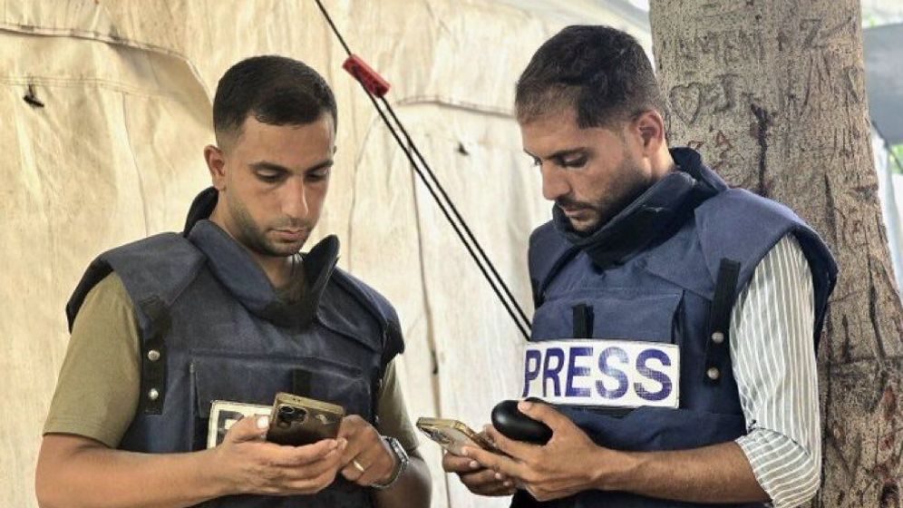 Illustration - Les "journalistes" Anas al-Sharif et Mohammed Qaraqa, membres de groupes terroristes