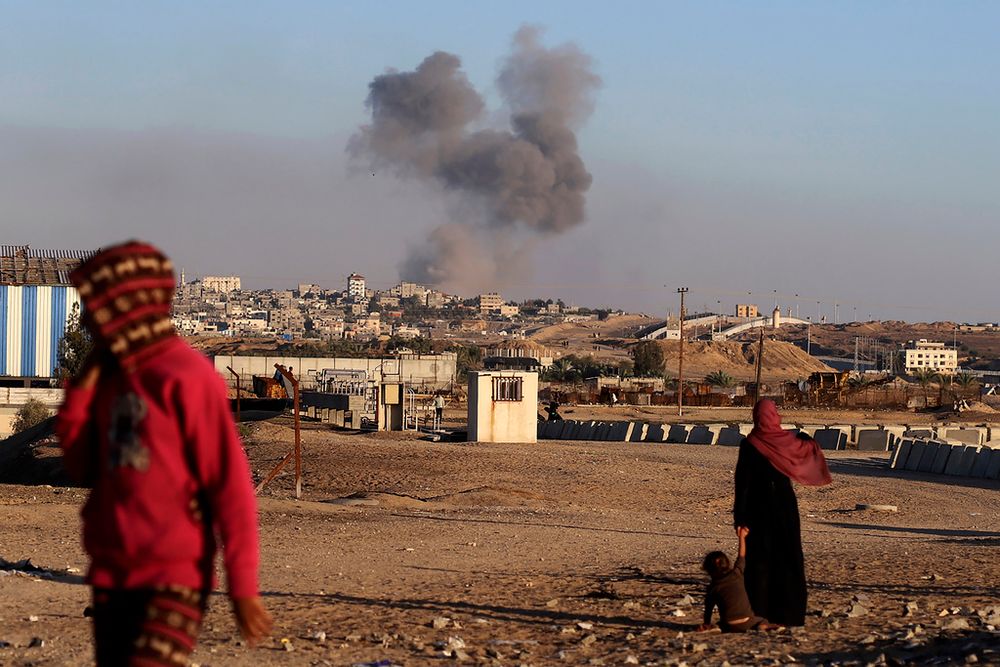 Frappes de Tsahal à Rafah, dans le sud de la bande de Gaza