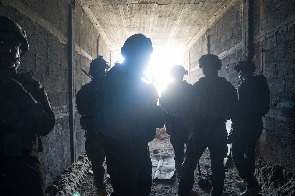 Israeli forces uncover massive tunnel infrastructure in southern Gaza, including a tunnel over 3 meters tall (10 feet)