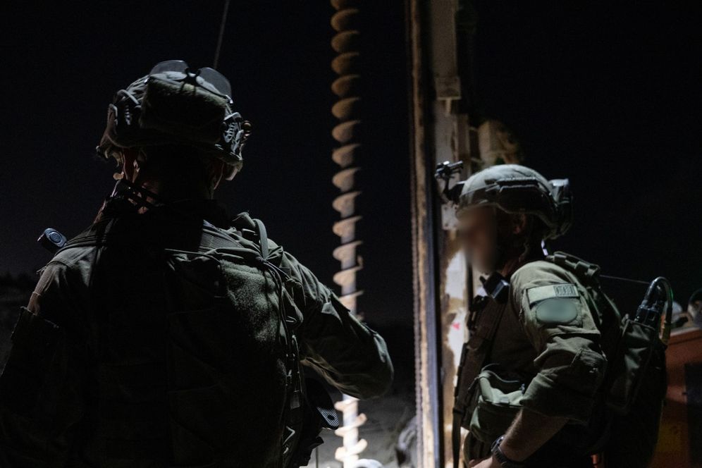 forces de brigades parachutistes dans la bande de gaza