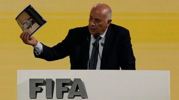 Jibril Rajoub, président de la Fédération palestinienne de football 