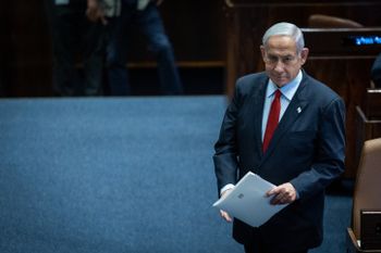 Israeli Prime Minister Benjamin Netanyahu.