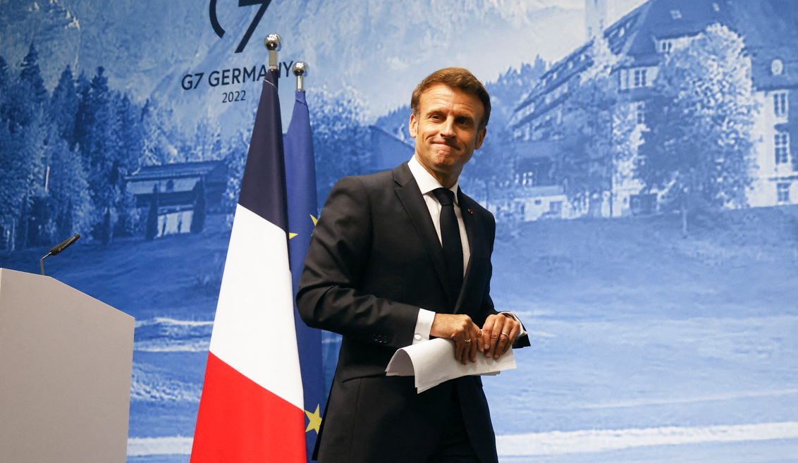 Ukraine la Russie Ne Peut Ni Ne Doit Gagner Insiste Emmanuel Macron