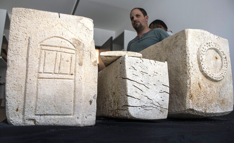 Les ossuaires juifs découverts en Galilée