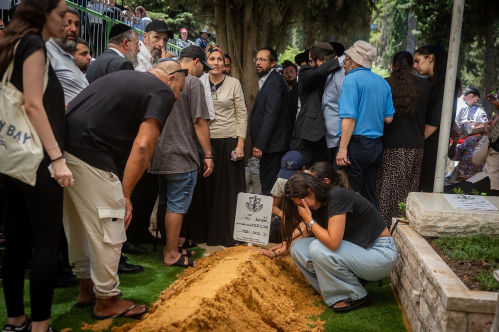 הלווייתו של סמל משה נסים פרש שנפל בעזה, היום