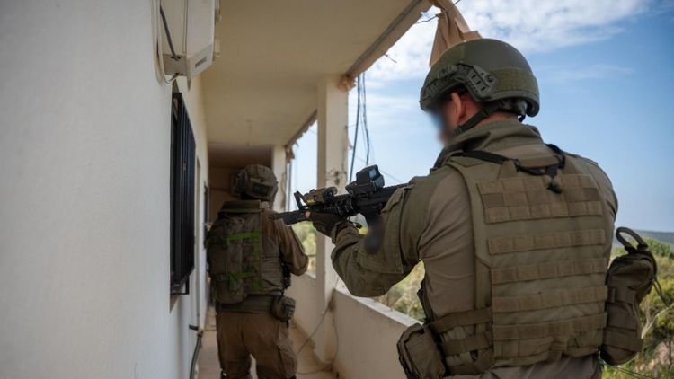 IDF troops operating in southern Lebanon